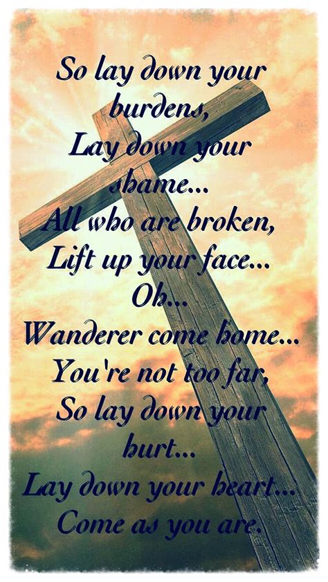 come as you are david crowder lyrics|lay down your burdens song.